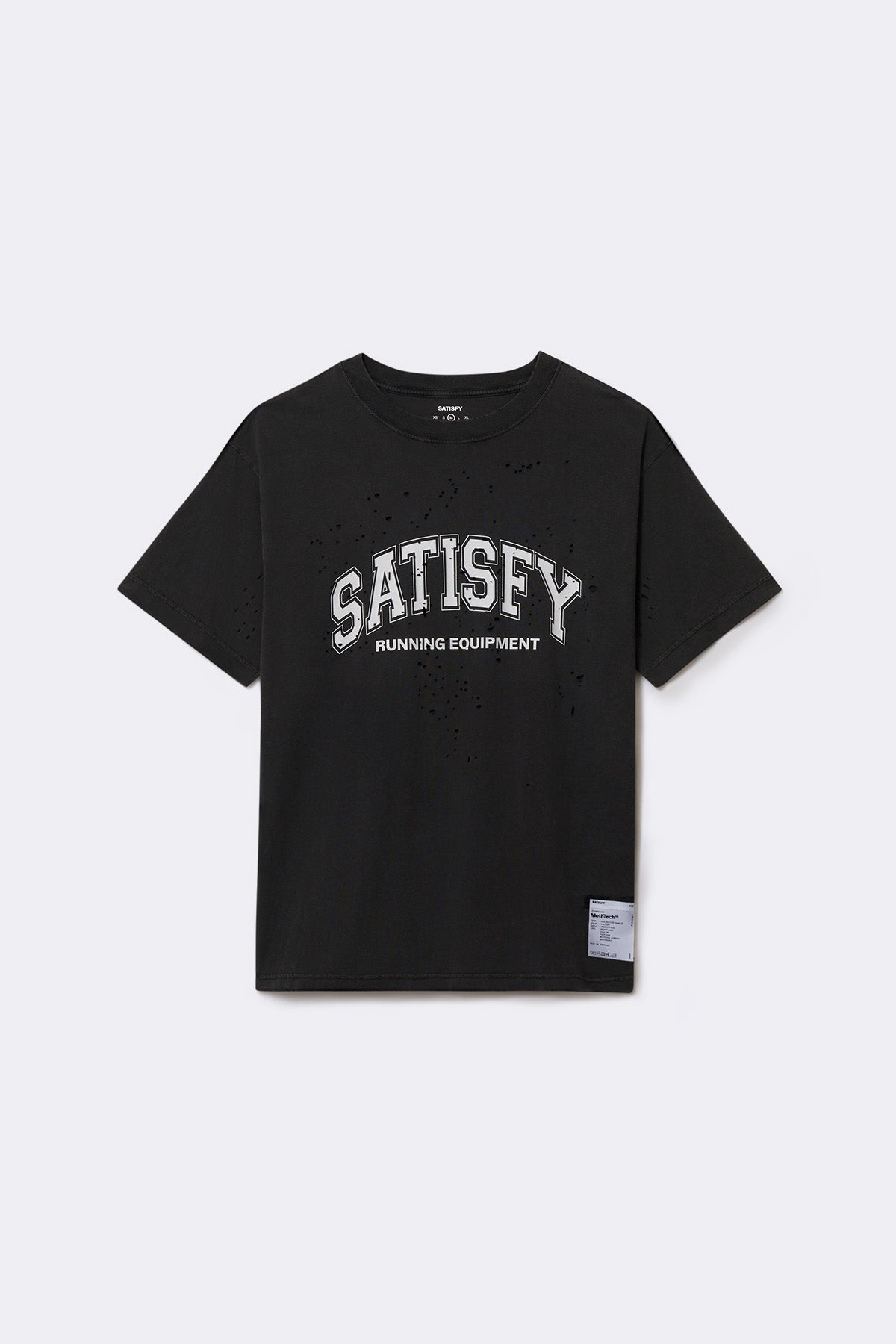 Shop Satisfy Mothtech™ T-Shirt – Mens Running Top | Black