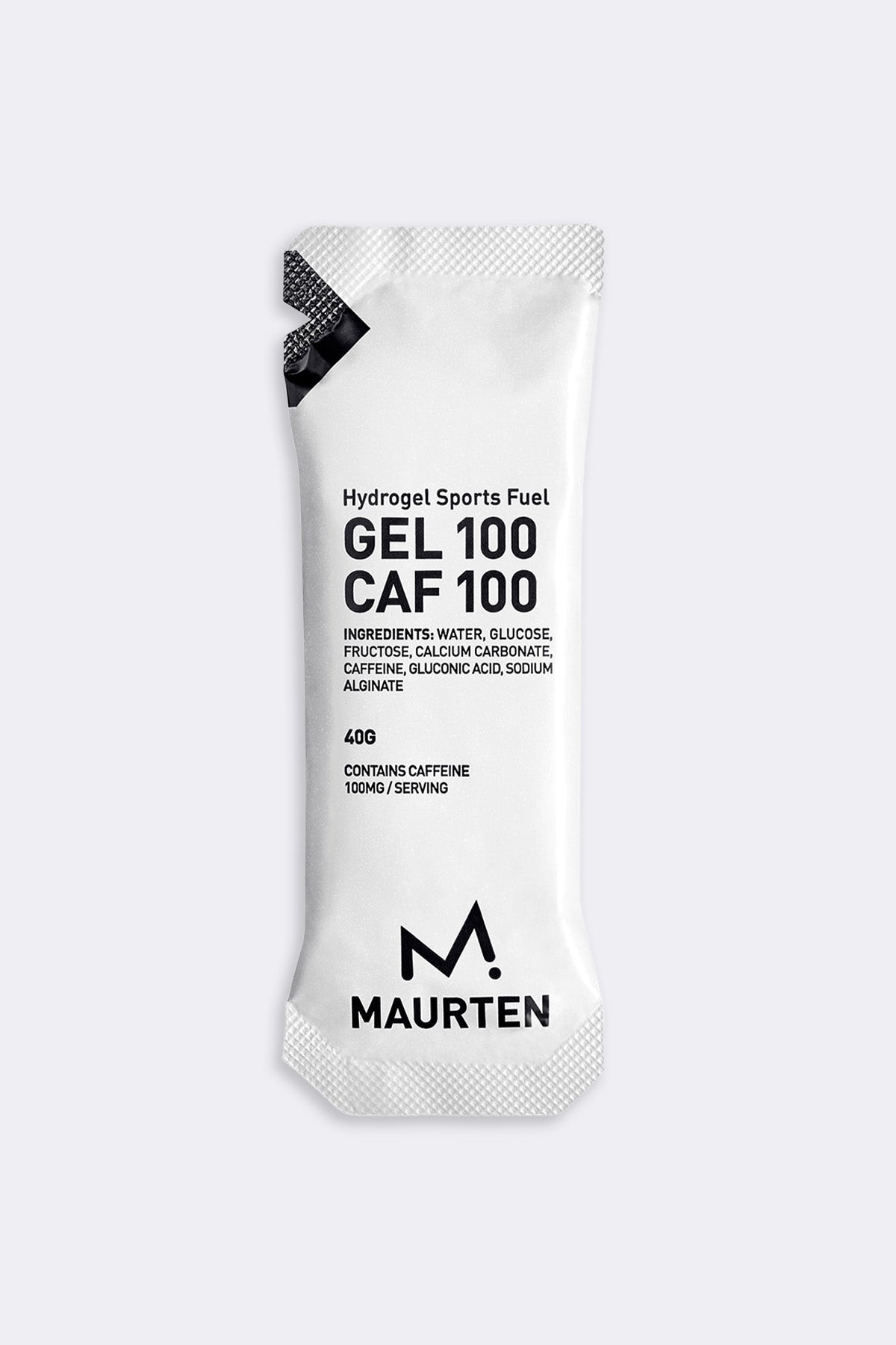 Maurten Gel 100 Caf 100, box of 12 sachets