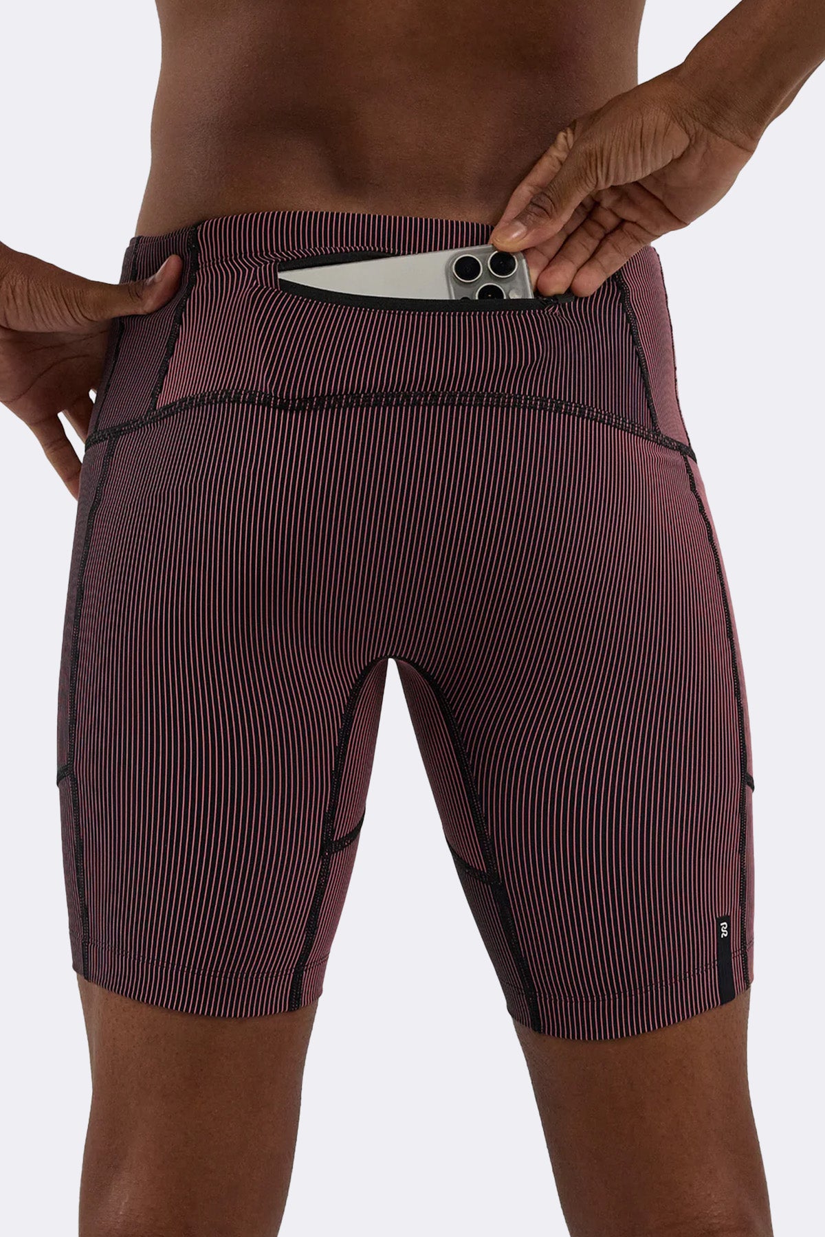 Bandit Striped Cadence™ 7 Pocket Half Tights