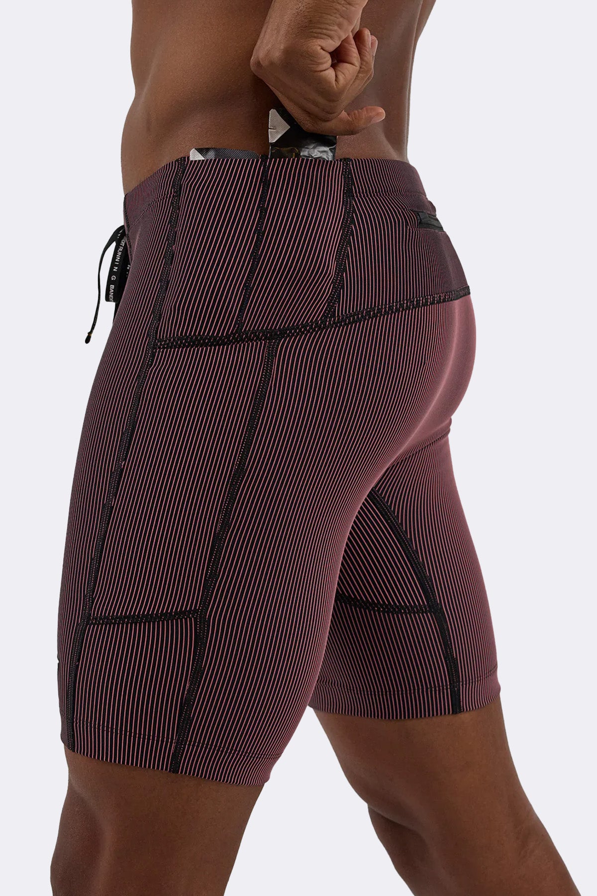 Bandit Striped Cadence™ 7 Pocket Half Tights