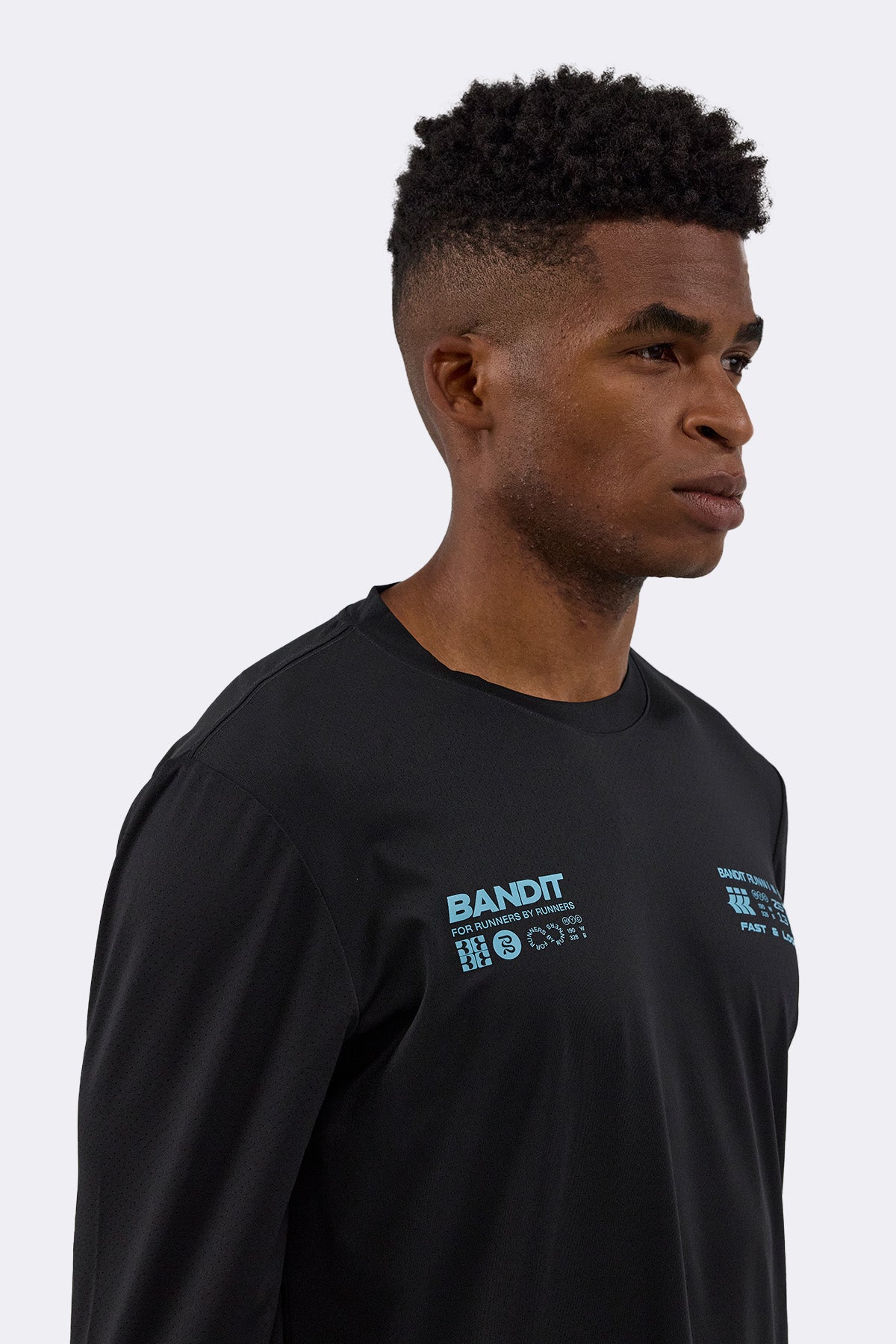 Bandit Pinny Mesh LS Performance Tee