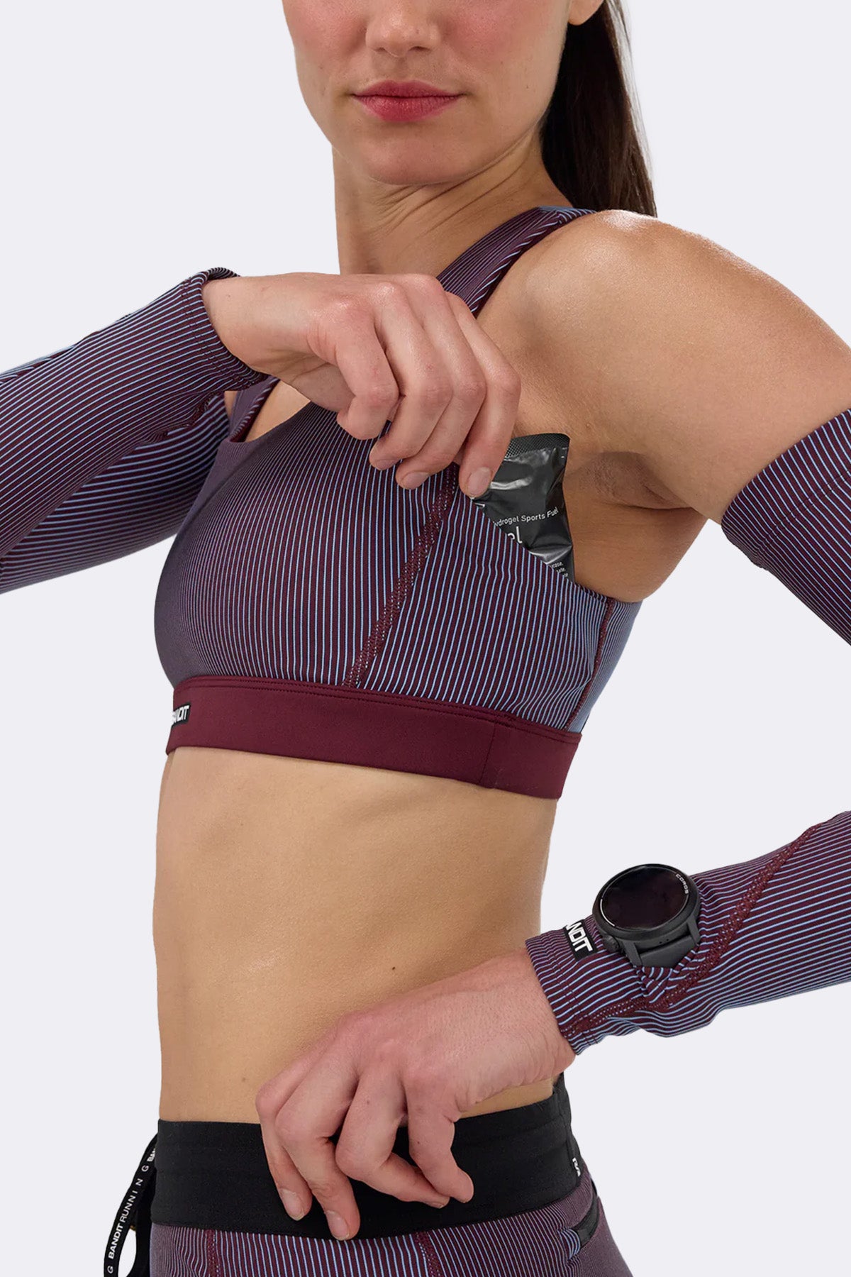 Bandit Striped Cadence™ Scoop Neck Bra