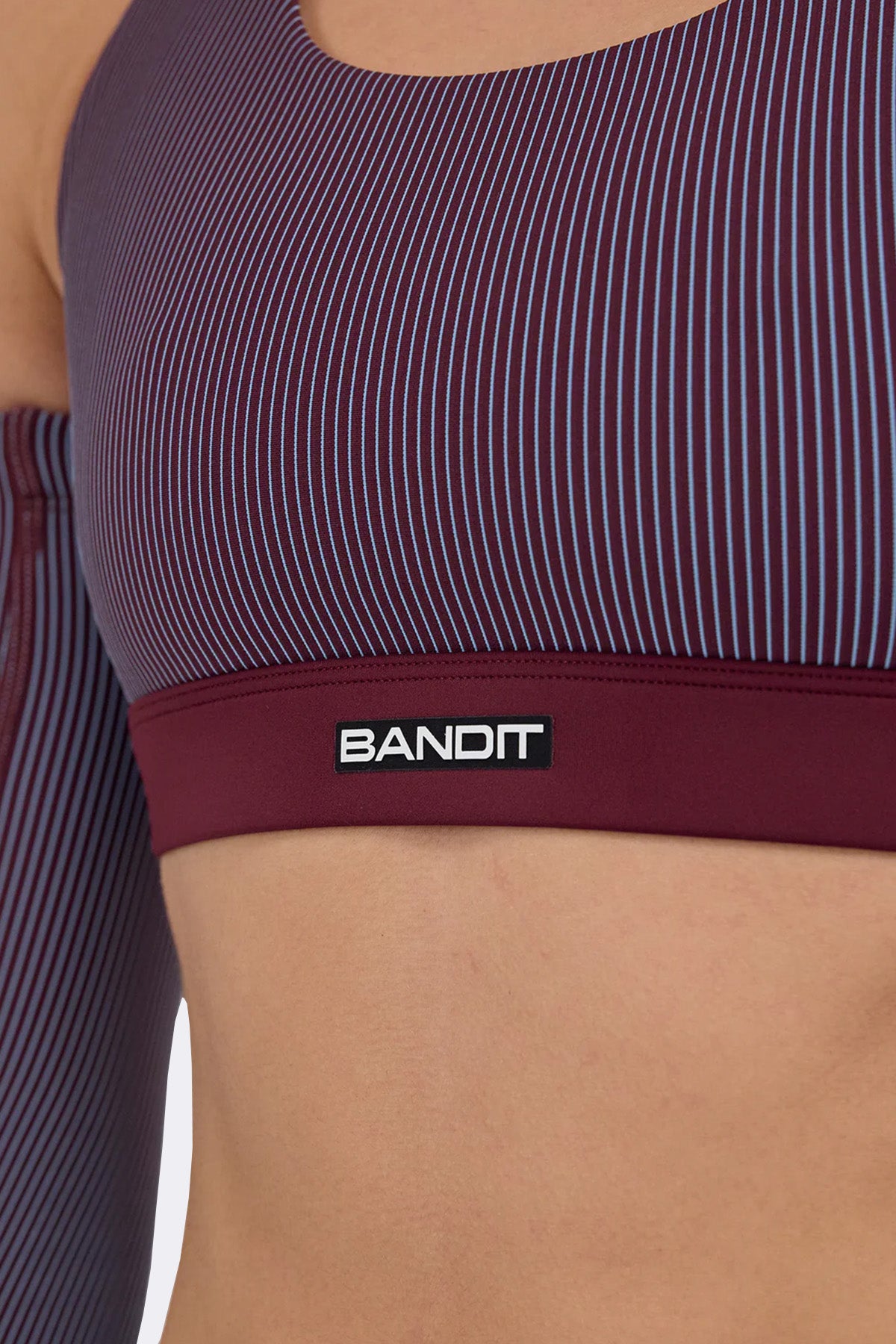 Bandit Striped Cadence™ Scoop Neck Bra