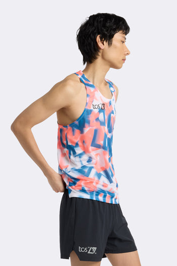 New Balance London Edition Printed Athletics Singlet