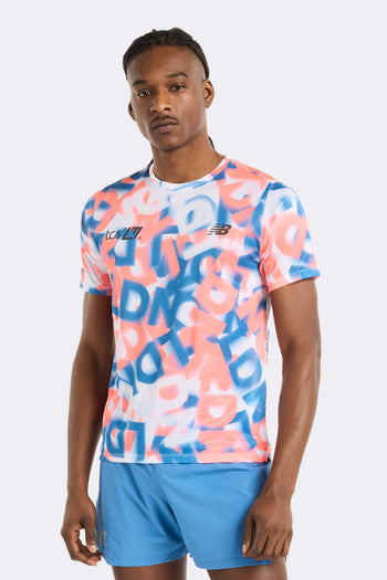 New Balance London Edition Printed Athletics T-Shirt