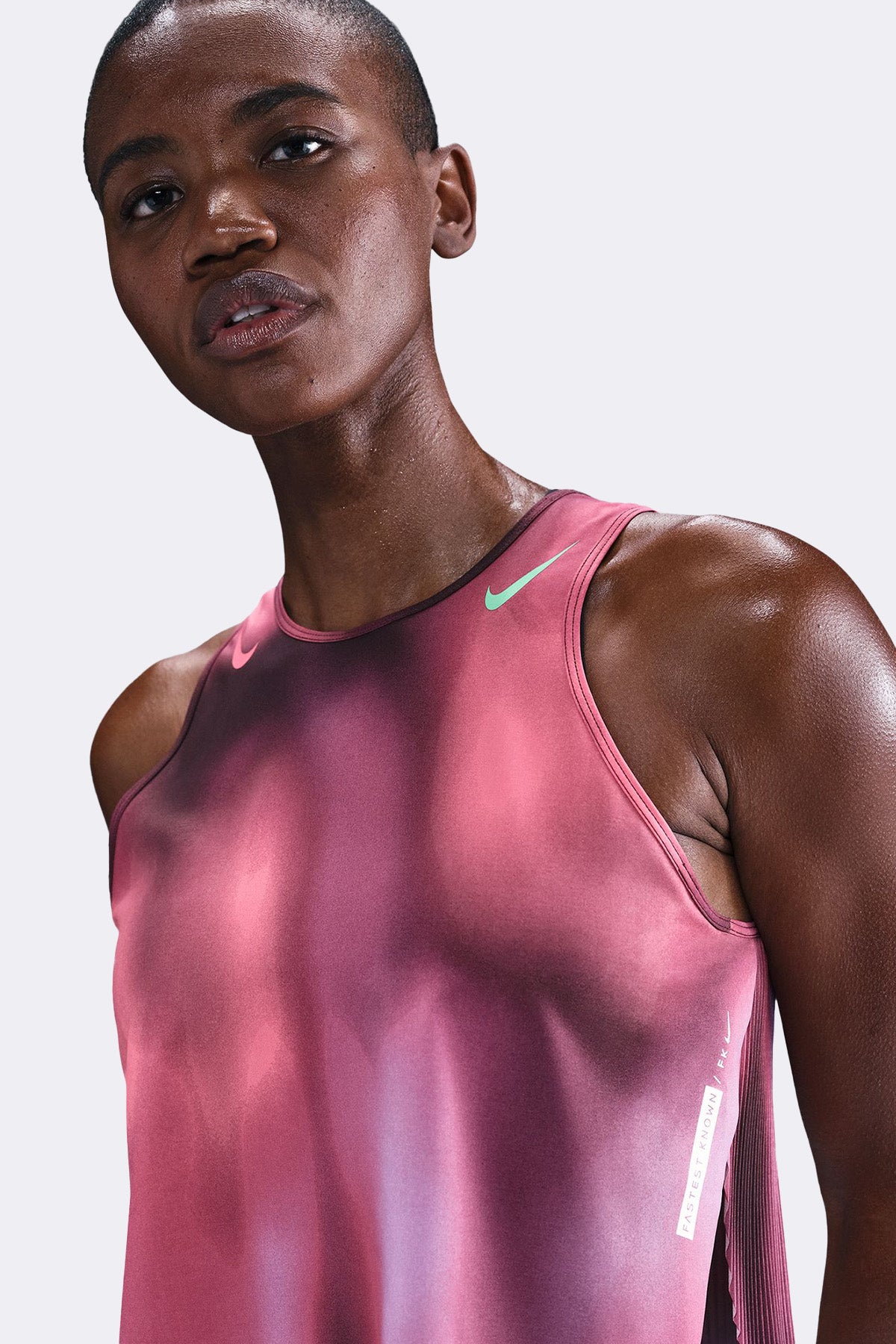 Nike Cropped Running Tank Top