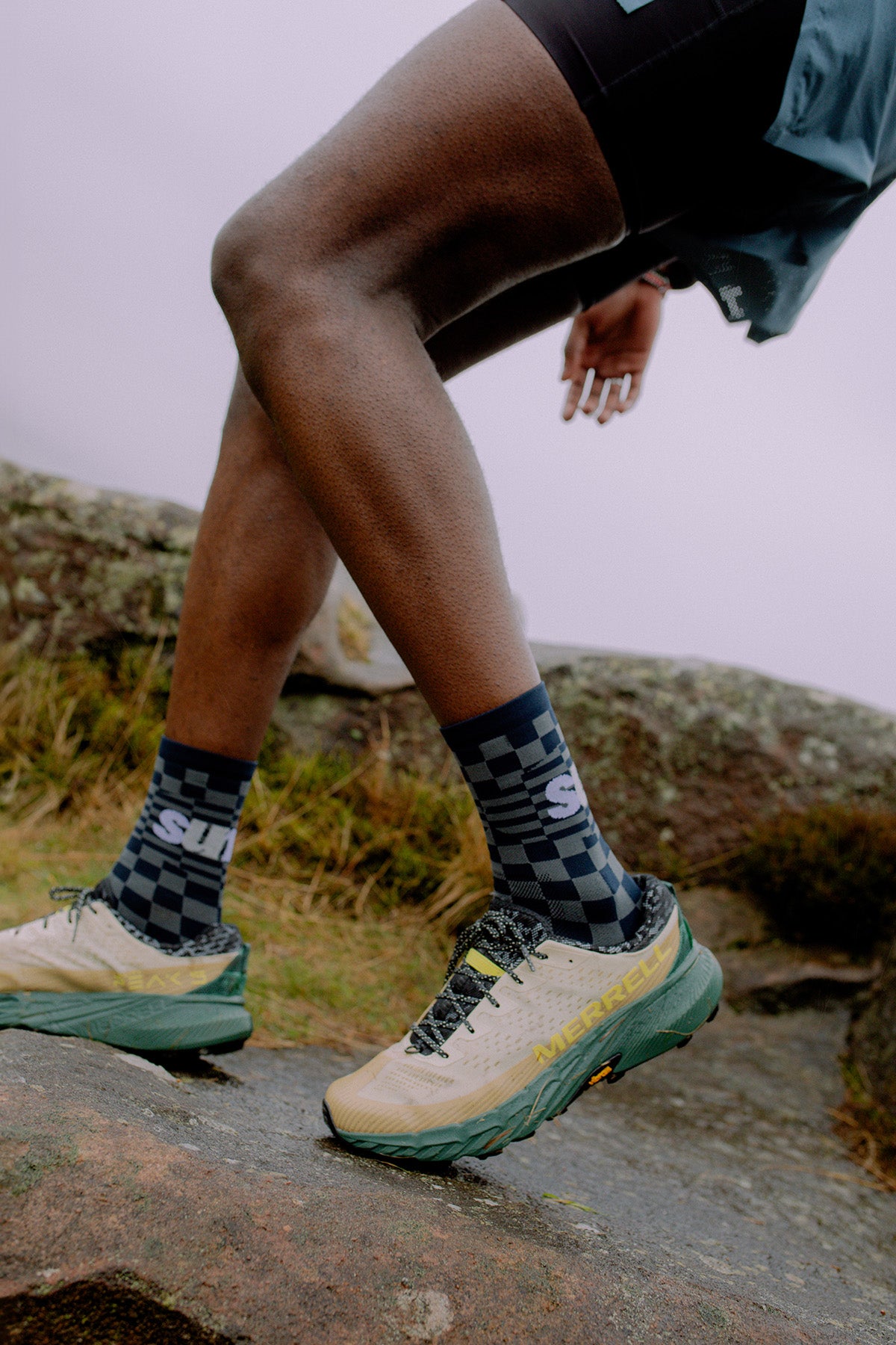 SUMS Checkers Crew Sock