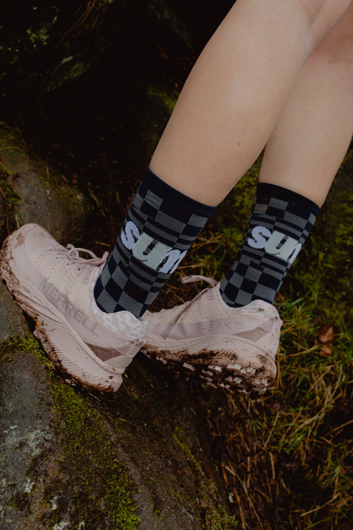 SUMS Checkers Crew Sock