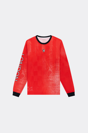 London Marathon 2026 Bandit Cheque LS Performance Tee