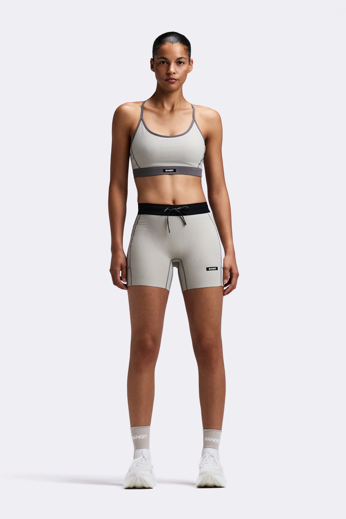 Bandit Women's Striped Cadence™ 5" Compression Shorts