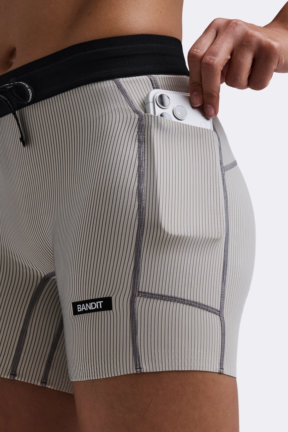 Bandit Women's Striped Cadence™ 5" Compression Shorts