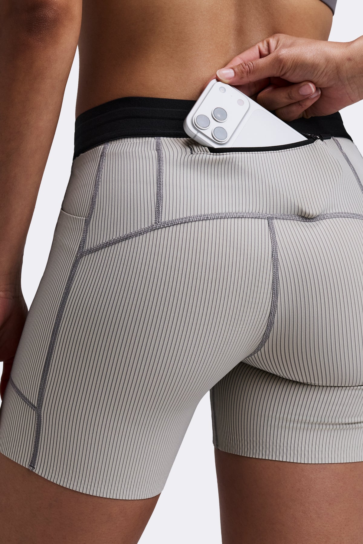 Bandit Women's Striped Cadence™ 5" Compression Shorts