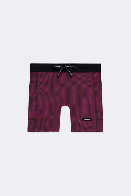 Bandit Women's Striped Cadence™ 5" Compression Shorts