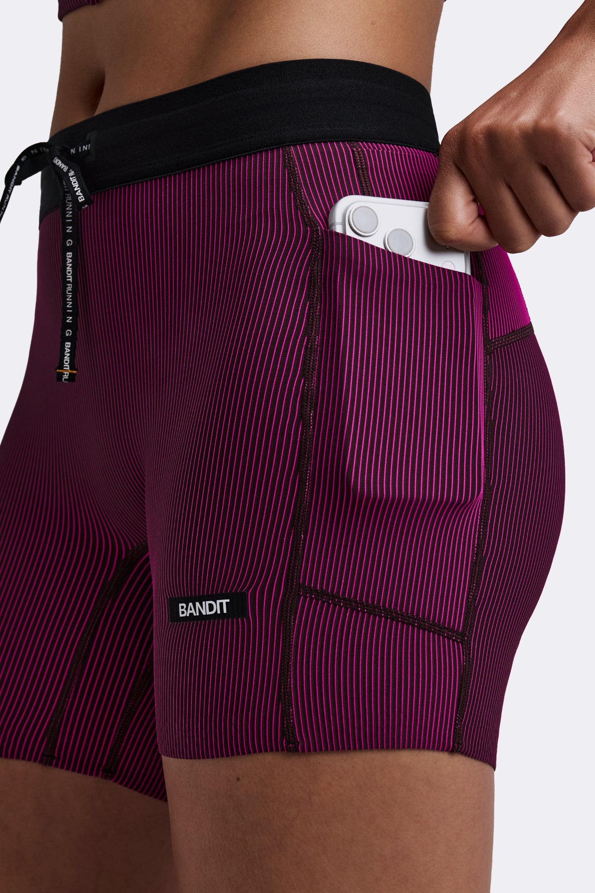 Bandit Women's Striped Cadence™ 5" Compression Shorts