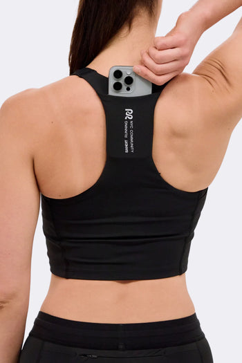 Stamina™ Scoop Neck Race Crop