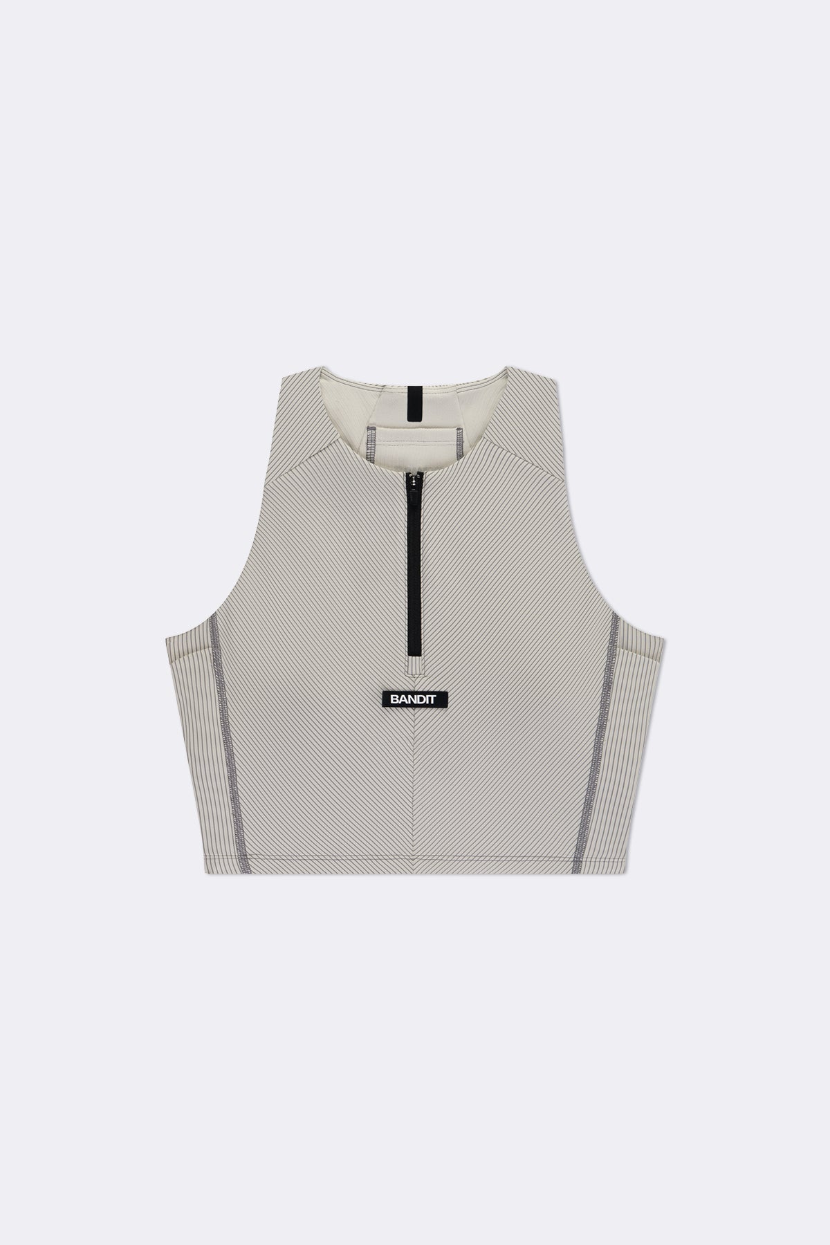 Bandit Women's Striped Cadence™ Zip Front Race Crop