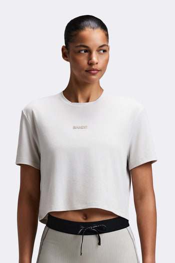 Bandit Women's Micromesh™ Cropped Run Tee