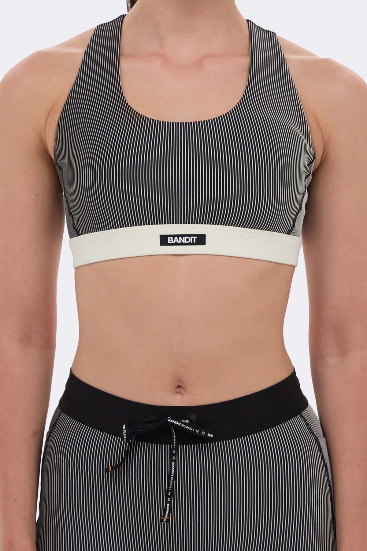Bandit Striped Cadence™ Run Bra