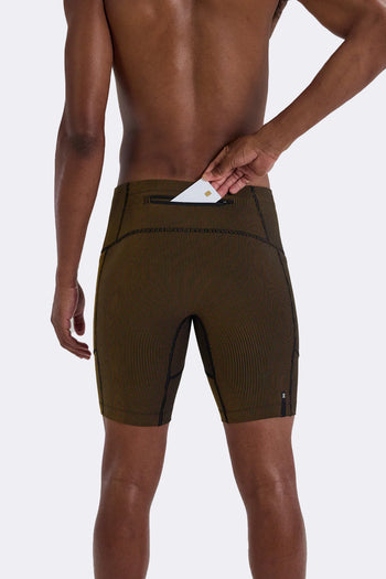 Bandit Striped Cadence™ 7 Pocket Half Tights