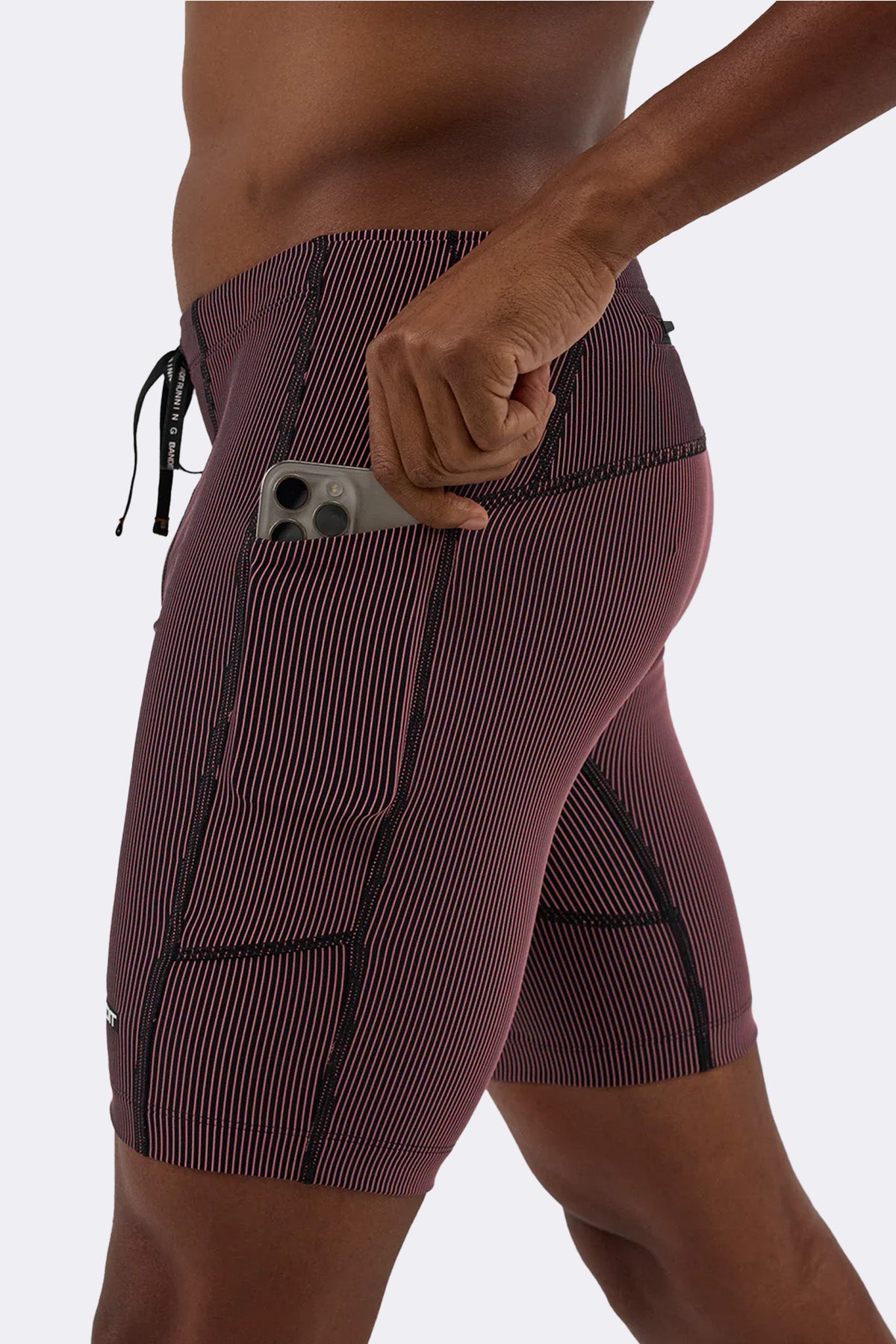 Bandit Striped Cadence™ 7 Pocket Half Tights