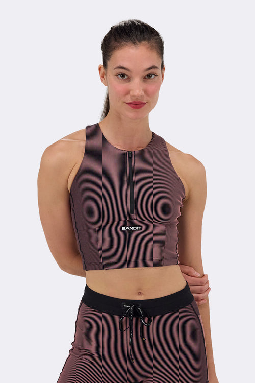 Bandit Striped Cadence™ Scoop Neck Bra