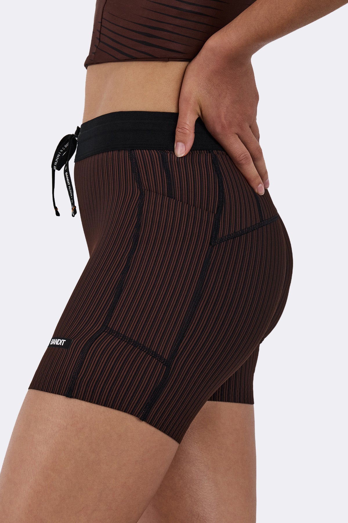 Bandit Striped Cadence™ 5" Compression Short