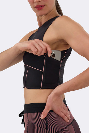 Bandit Stamina™ Pop Stitch Volta™ Crop