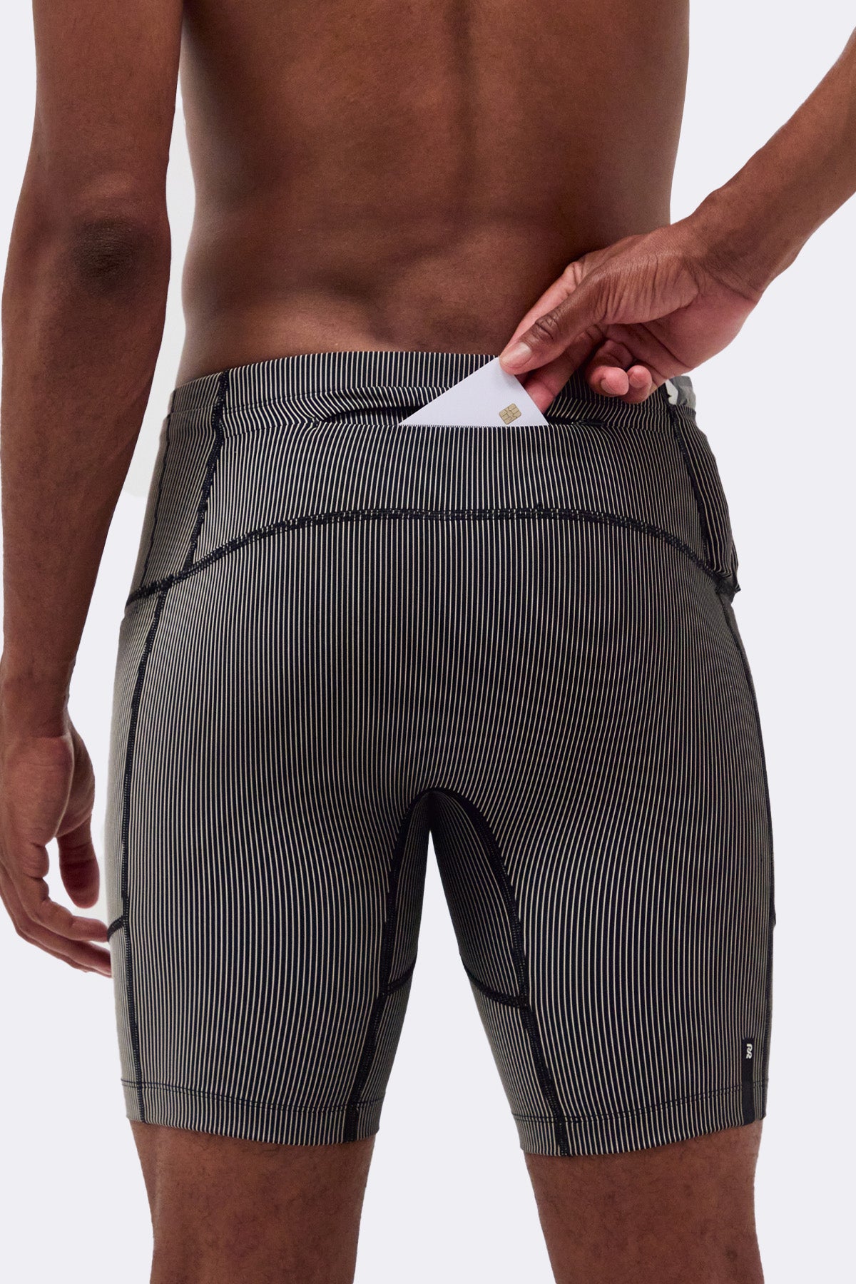 Bandit Striped Cadence™ 7 Pocket Half Tights
