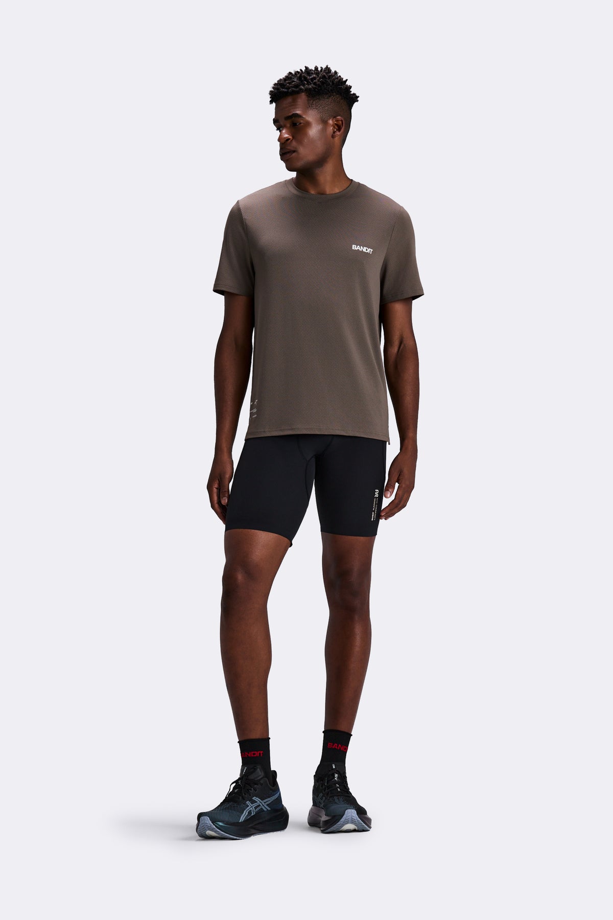 Men's SoLite™ 5 Pocket Half Tights - Black