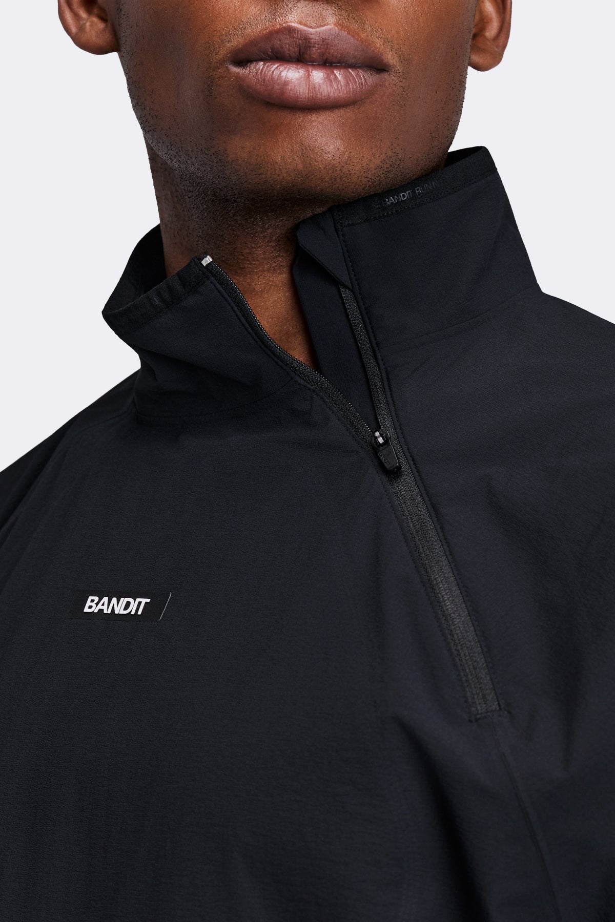 Men's Hitaishō™ Asymmetric Zip Pullover - Black