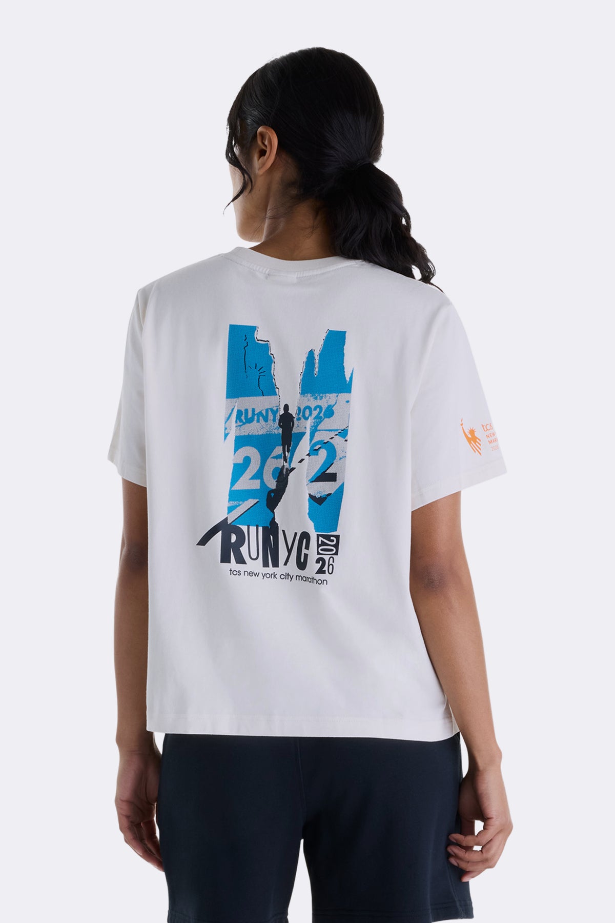 NYC Marathon Relaxed Graphic T Shirt