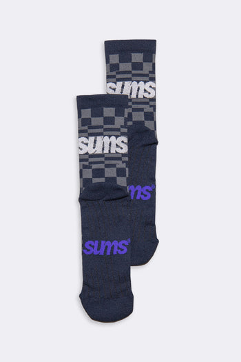 SUMS Checkers Crew Sock
