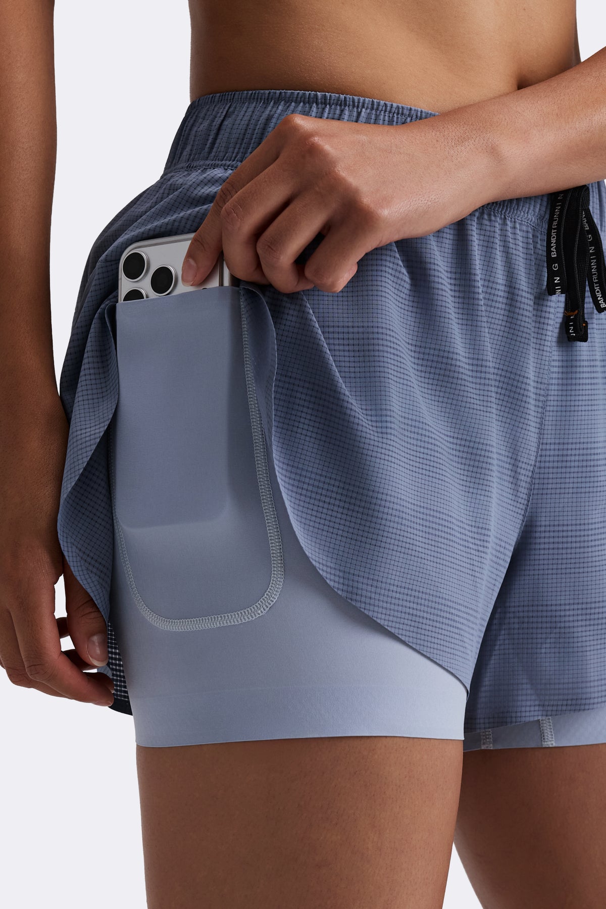 Women's CoolGrid™ 2-in-1 Short - Steel Horizon