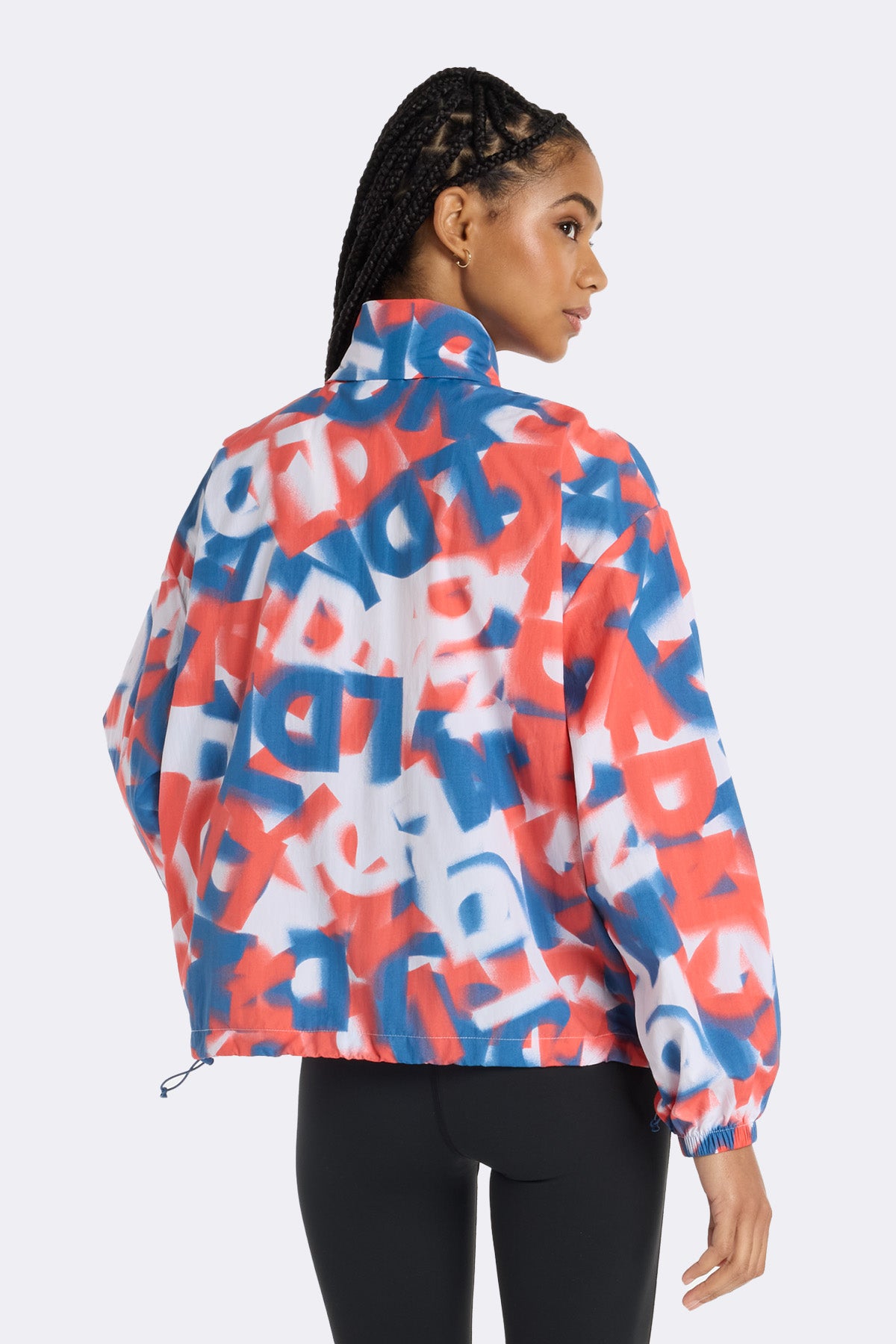 New Balance London Edition Printed Athletics Packable Jacket