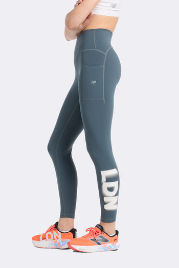 New Balance London Edition NB Sleek Pocket High Rise Legging 25"