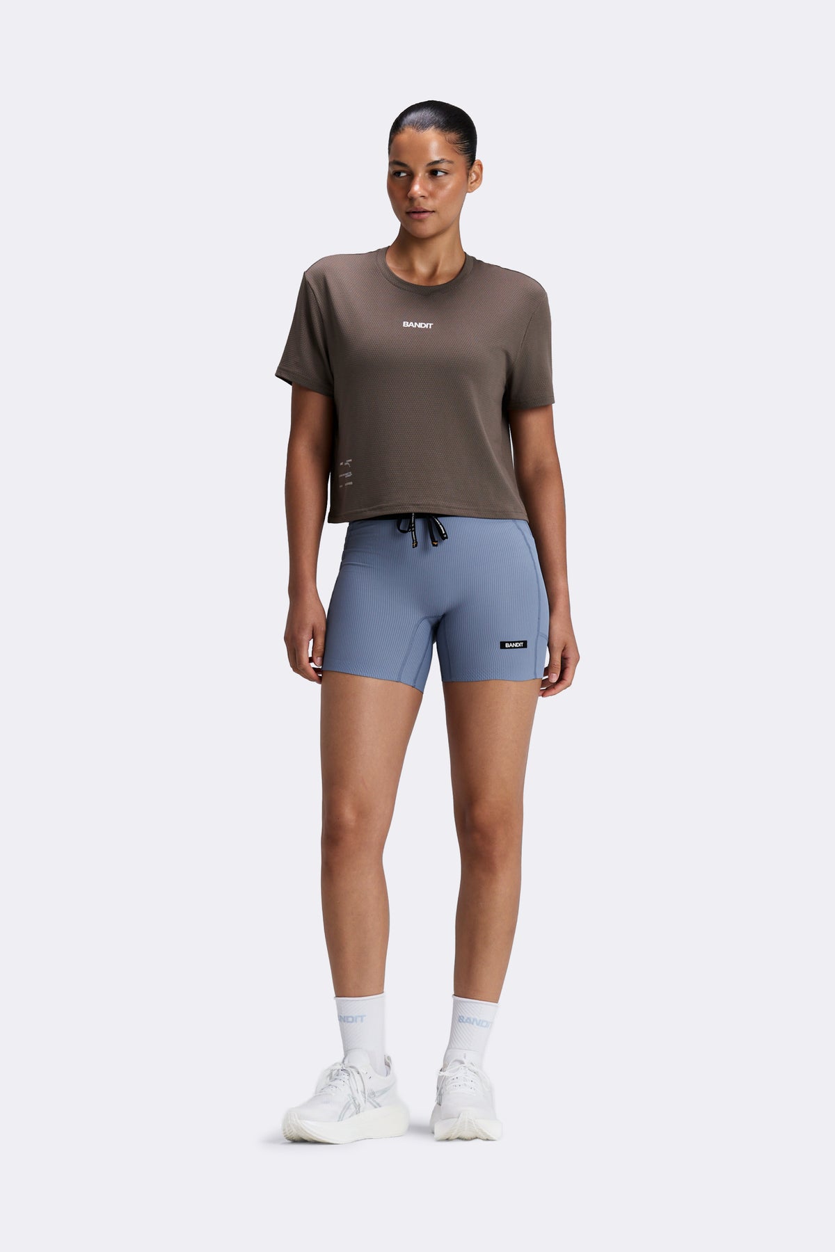 Women's Micromesh™ Cropped Run Tee