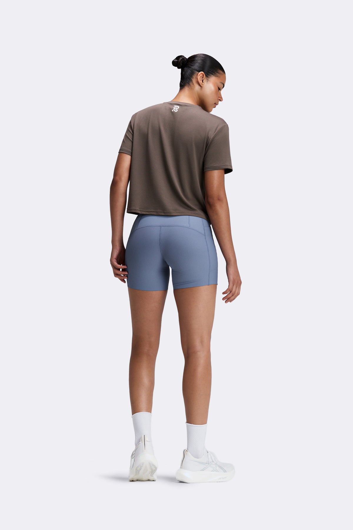 Women's Micromesh™ Cropped Run Tee