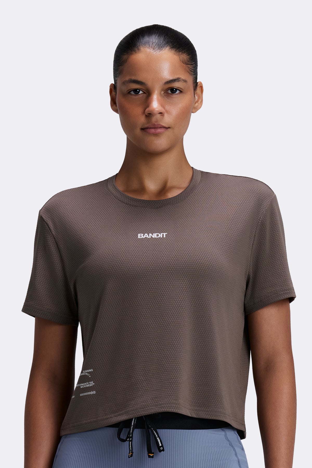 Women's Micromesh™ Cropped Run Tee