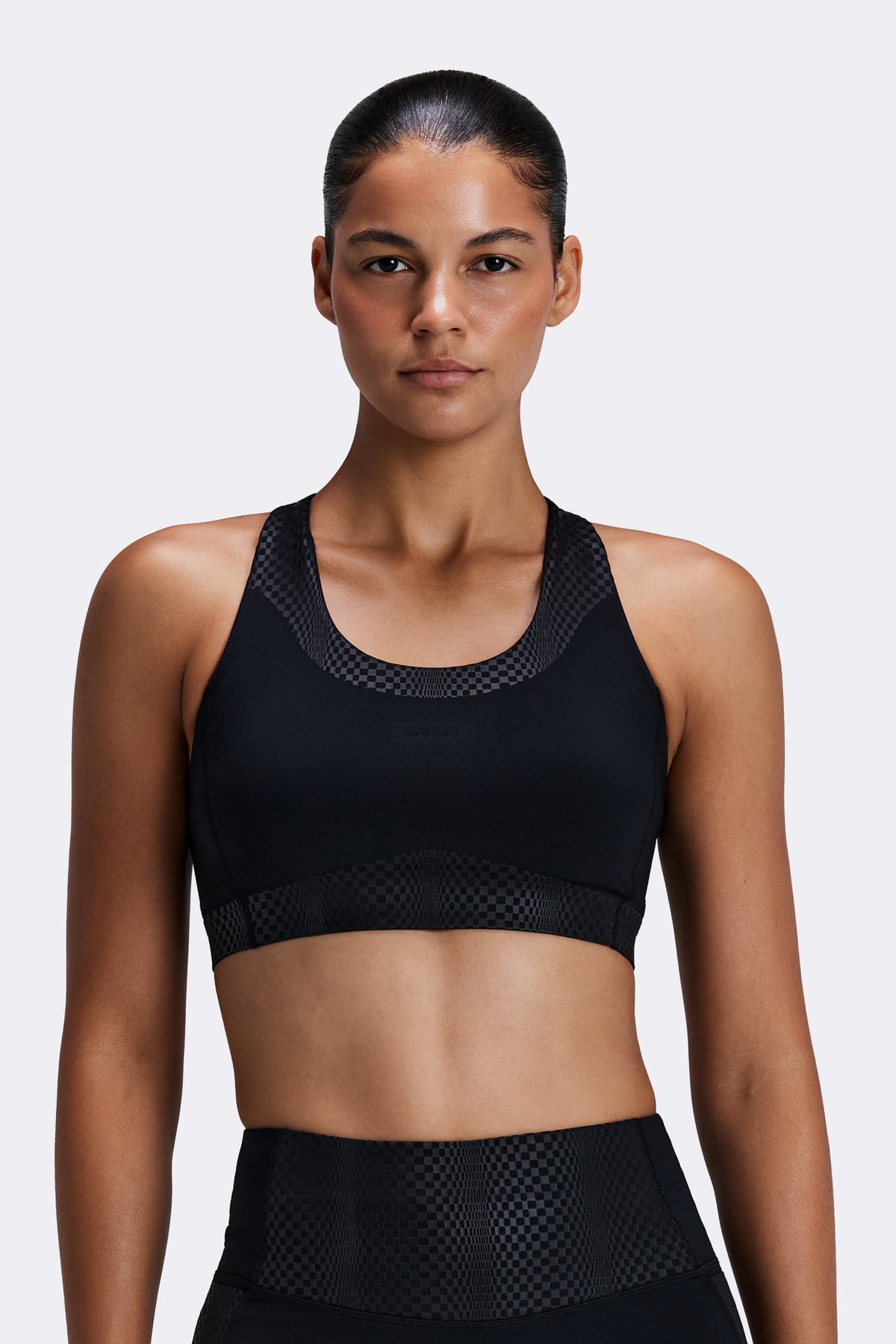 Women's Stamina-V™ Threshold Run Bra - Black