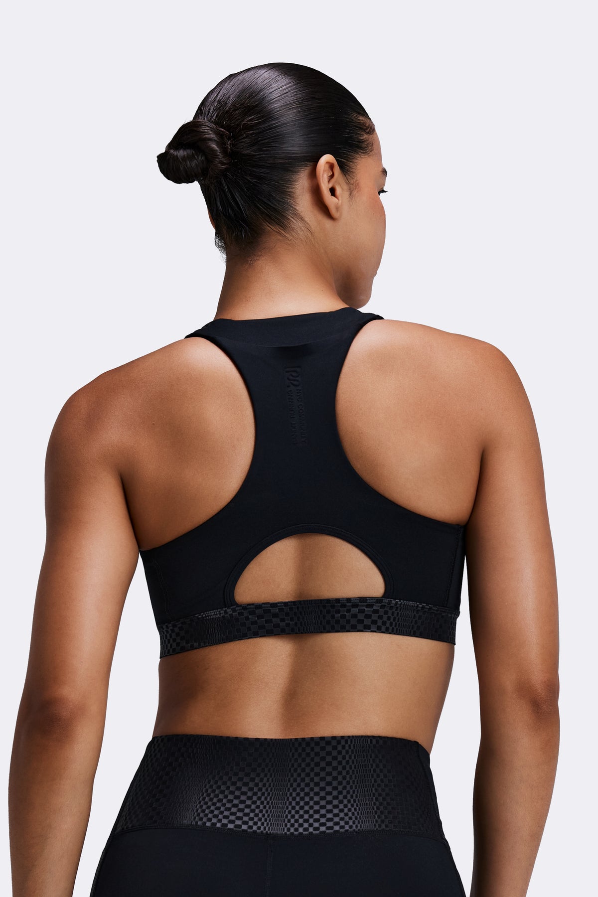 Women's Stamina-V™ Threshold Run Bra - Black